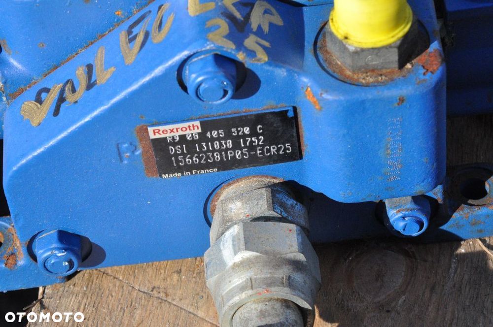 ROZDZIELACZ BLOK HYDRAULICZNY VOLVO ECR 25 REXROTH NR R900405520C - 4
