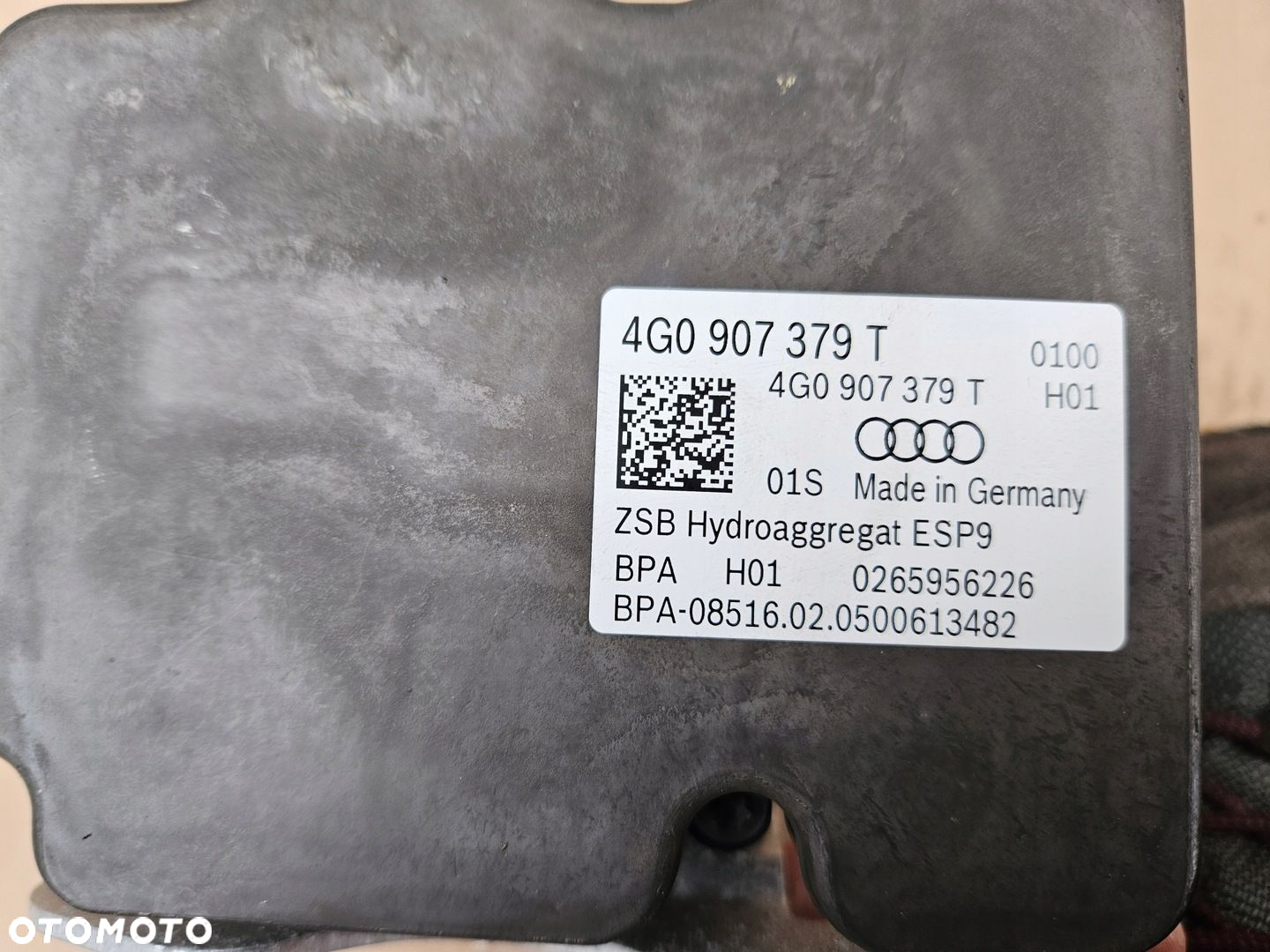 AUDI RS6 RS7 C7 4G STEROWNIK POMPA ABS 4G0907379T - 6