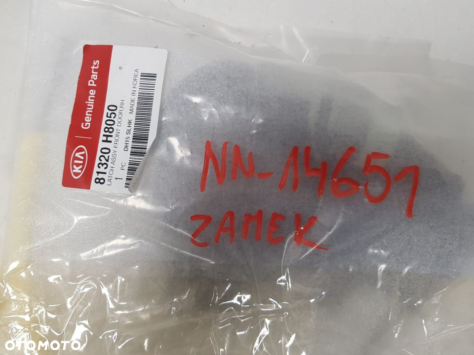 KIA RIO 4 IV STONIC ZAMEK DRZWI PRZÓD PRZEDNIE PRAWY EU NOWY ORYGINAŁ 81320-H8050 - 6