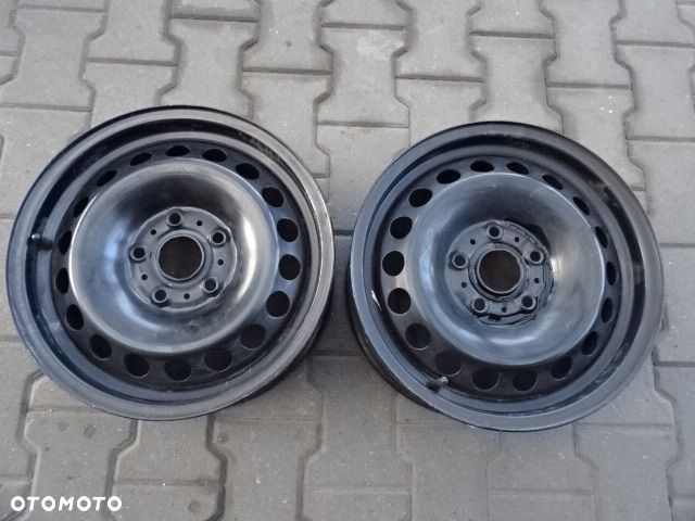 5x112x57 6Jx15 ET43 AUDI VW SEAT SKODA -2 sztuki - 1