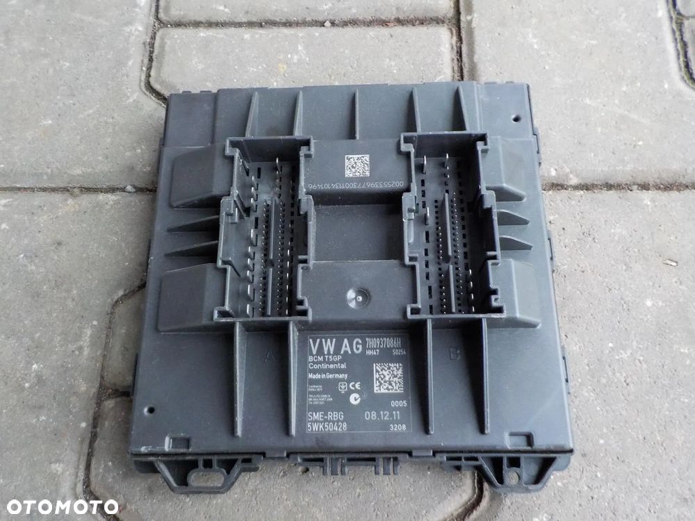 VW T5 LIFT MODUŁ KOMFORTU STEROWNIK 7H0937086H - 1