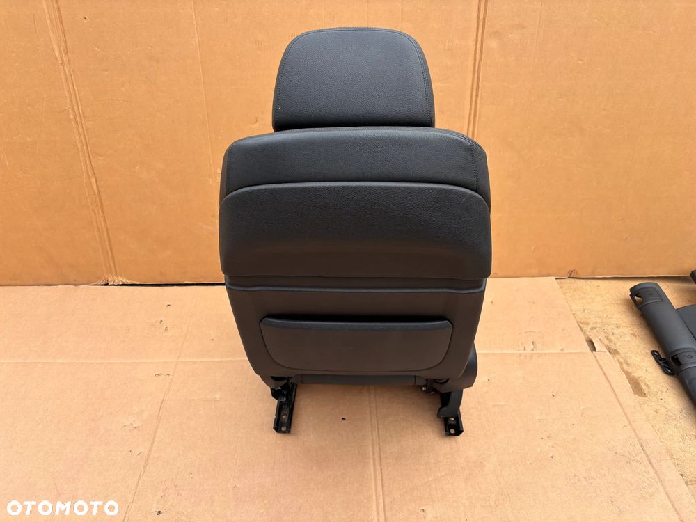 BMW 5 F10 F11 Fotele Czarne Europa Kanapa Komfort Komforty Grzane Komplet Przed Liftem Fotel Przedni Lewy Prawy Tylna - 18