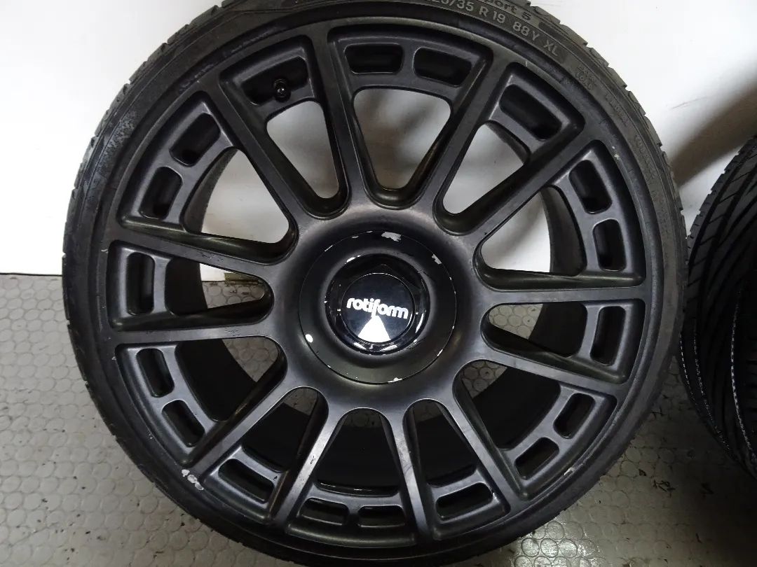 Rotiform OZR 8.5Jx19 ET 45 5x112 felgi kola opony lato VW Golf VII Audi A3 S3 czesci - 6