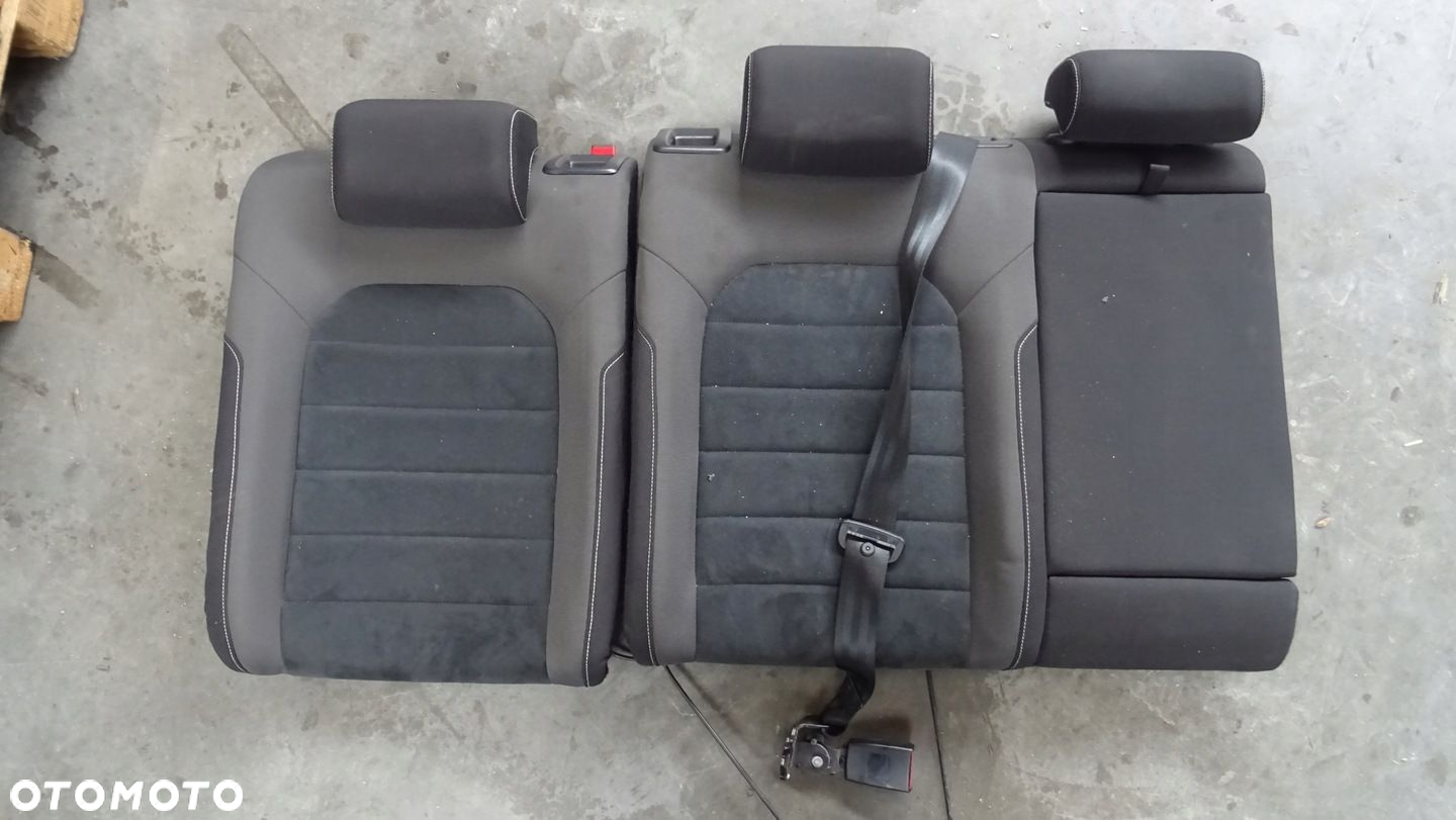 Fotele kanapa Passat B7 kombi alcantara - 13
