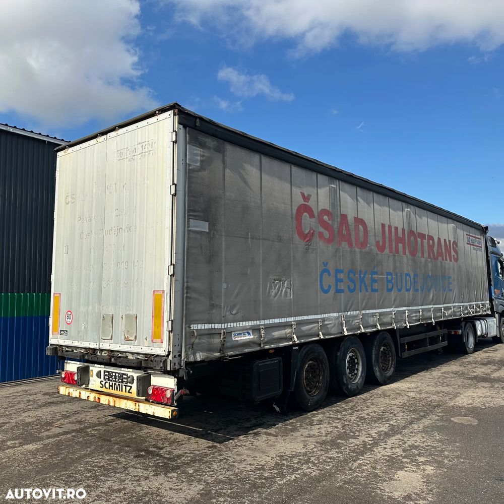 Schmitz Cargobull S01 / Sasiu galvanizat / Prelata laterala culisanta si Tavan/ Axa liftanta - 5