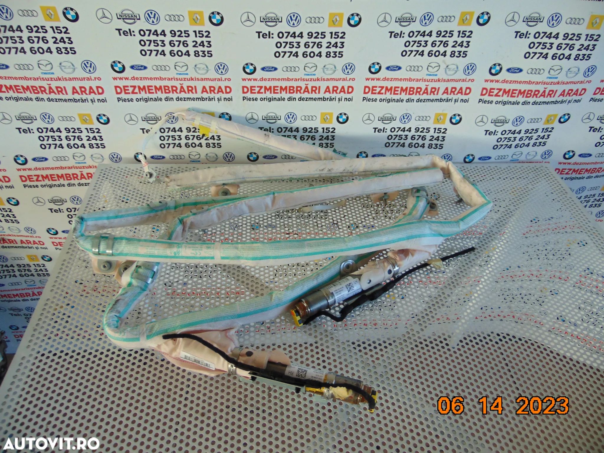 airbag cortina Jaguar F Pace Range rover Velar cortine laterale stanga dreapta velar f pace - 1