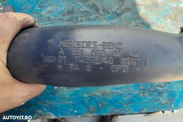 Furtun intercooler A6510900242 A6510900242 Mercedes-Benz C-Class W204 - 3