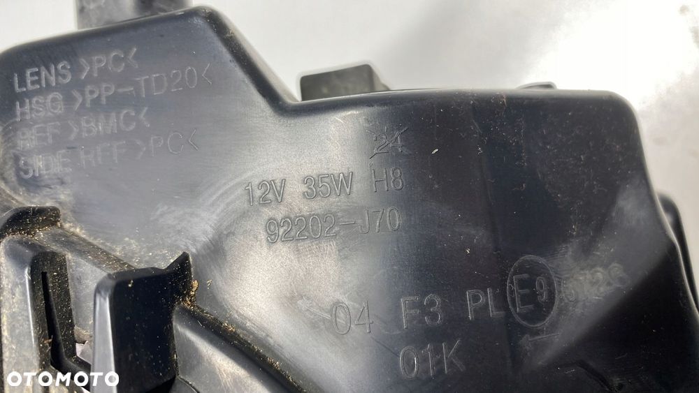 KIA CEED III LAMPA HALOGEN PRZECIWMGIELNA PRAWA PRAWY 17-21 - 5