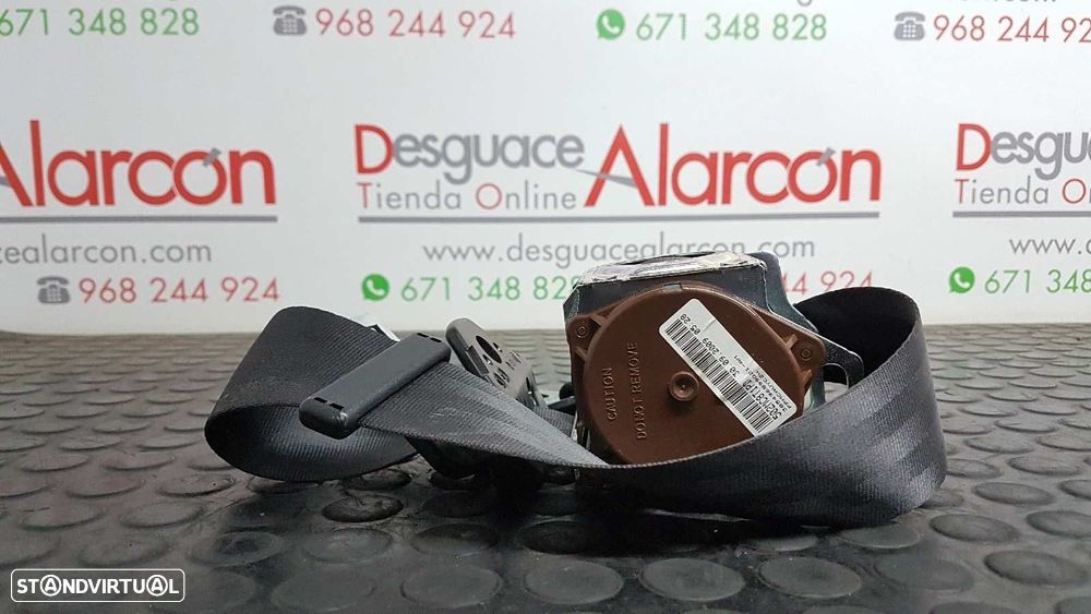 CINTO DE SEGURANÇA TRASEIRO ESQUERDO CITROEN C4 PICASSO EXCLUSIVE - 1