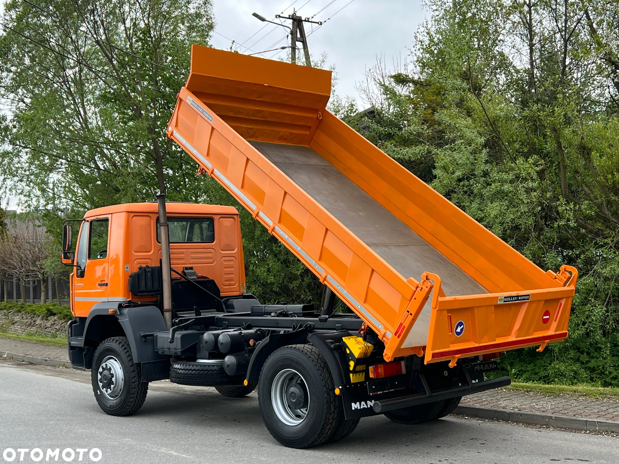 MAN * LE 280 B * MAN * 4x4 * Kiper Wywrotka x3 * Meiller * Sprowadzony * Stan Perfekcyjny * - 28