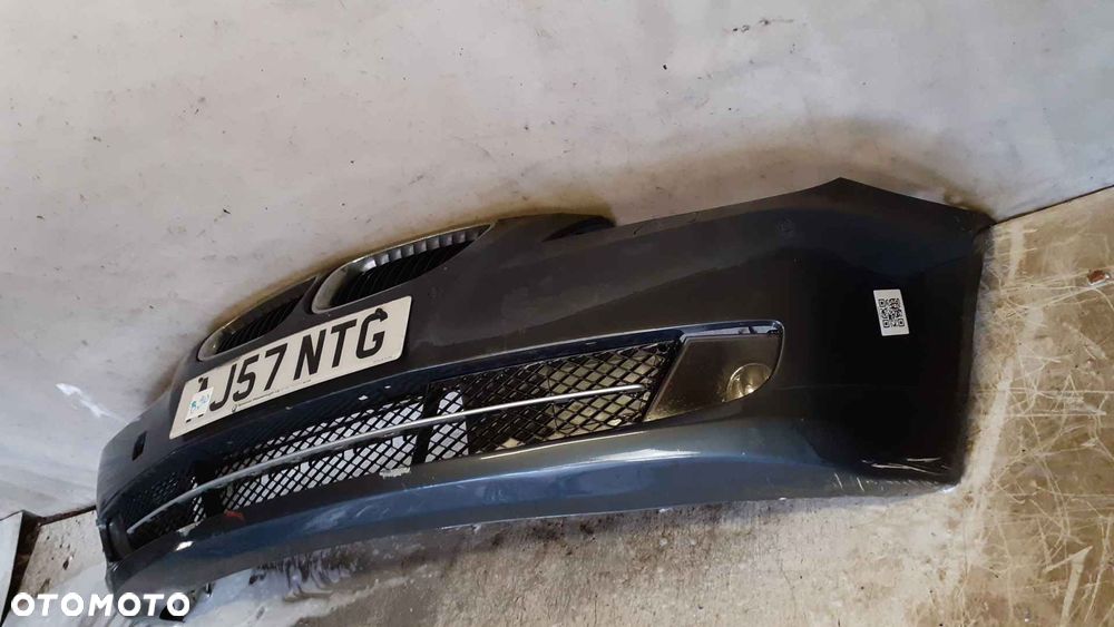 ^ ZDERZAK PRZÓD PRZEDNI BMW E60 E61 SERIA 5 LIFT FL TITANGRAU SZARY GRAFITOWY SPRYSKIWACZE LAMP XENON PDC CZUJNIKI HALOGENY - 3