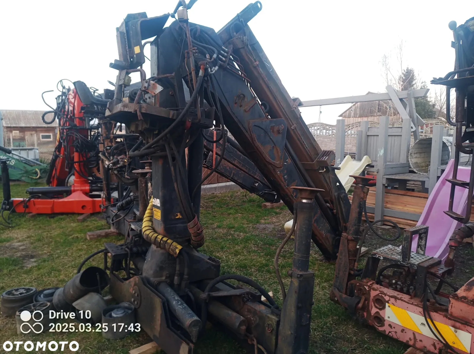 Hds Jonsered 11 20 Z do drewna drzewa lasu złomu dźwig żuraw - 2