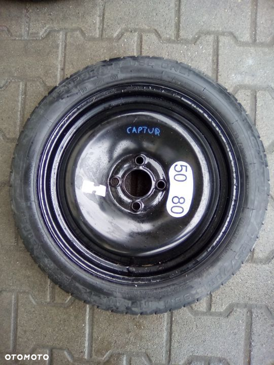 Koło zapasowe RENAULT CAPTUR I  t125/70 r16