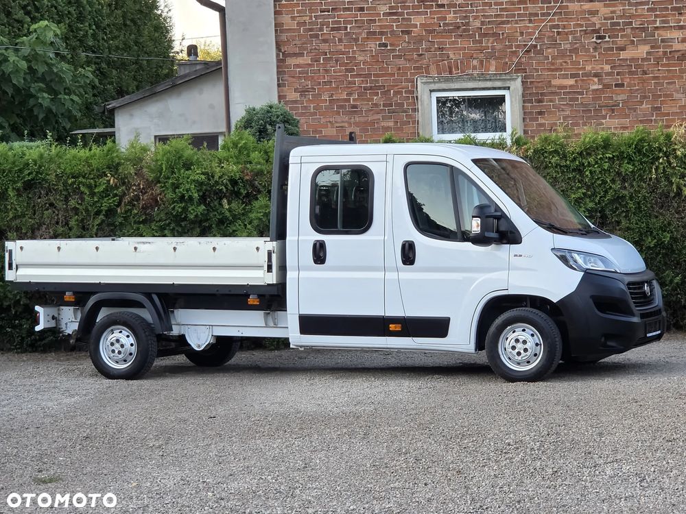 Fiat Ducato 2.3 140KM brygadówka 7-osobowy DOKA skrzynia ładunkowa - 2