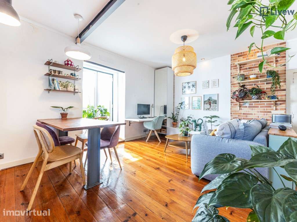 Apartamento T1 renovado e com ótima exposição solar - Grande imagem: 3/21