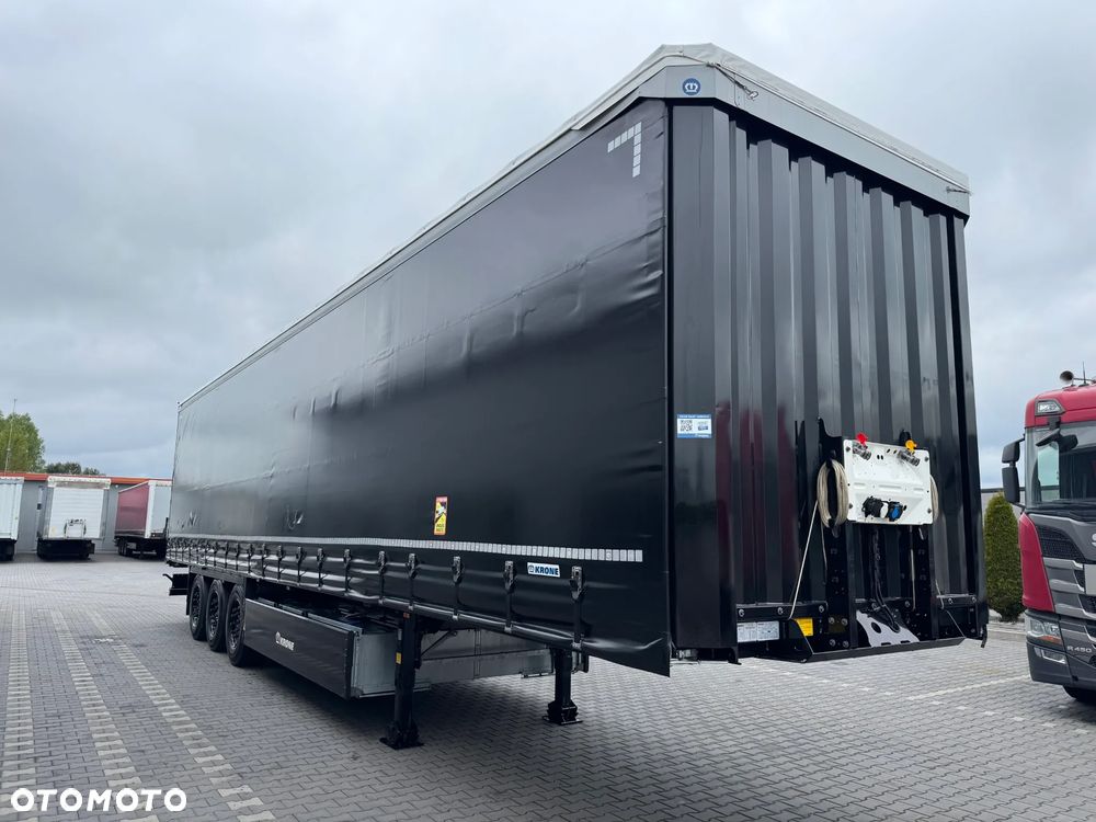 Krone NACZEA FIRANKA STANDARD, XL, SAF, OŚ PODNOSZNA, KOSZ PALETOWY, 2024 R. KRAJOWA, JAK NOWA - 2