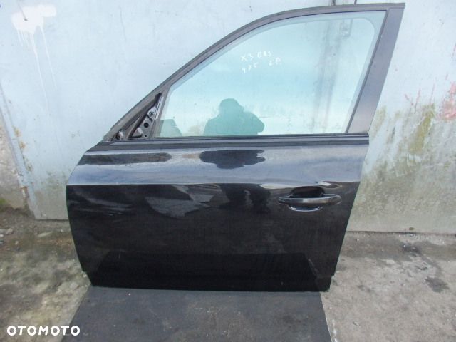 BMW X3 E83 DRZI LEWY PRZÓD  BLACK SAPPHIRE 475 - 1