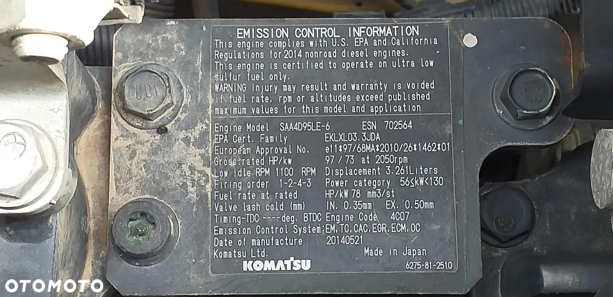 Komatsu Koparka gąsienicowa KOMATSU PC 138 US-10 - 31