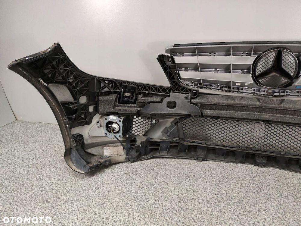 MERCEDES C KLASA W204 AMG ZDERZAK PRZÓD GRILL SPRYSKI XENON KOMPLETNY - 8