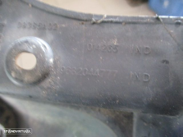 Parachoques 9682044777 PEUGEOT PARTNER 2 FOURGON B9 FASE 1 2008 1.6HDI  90CV 4P PRETO TE - 4