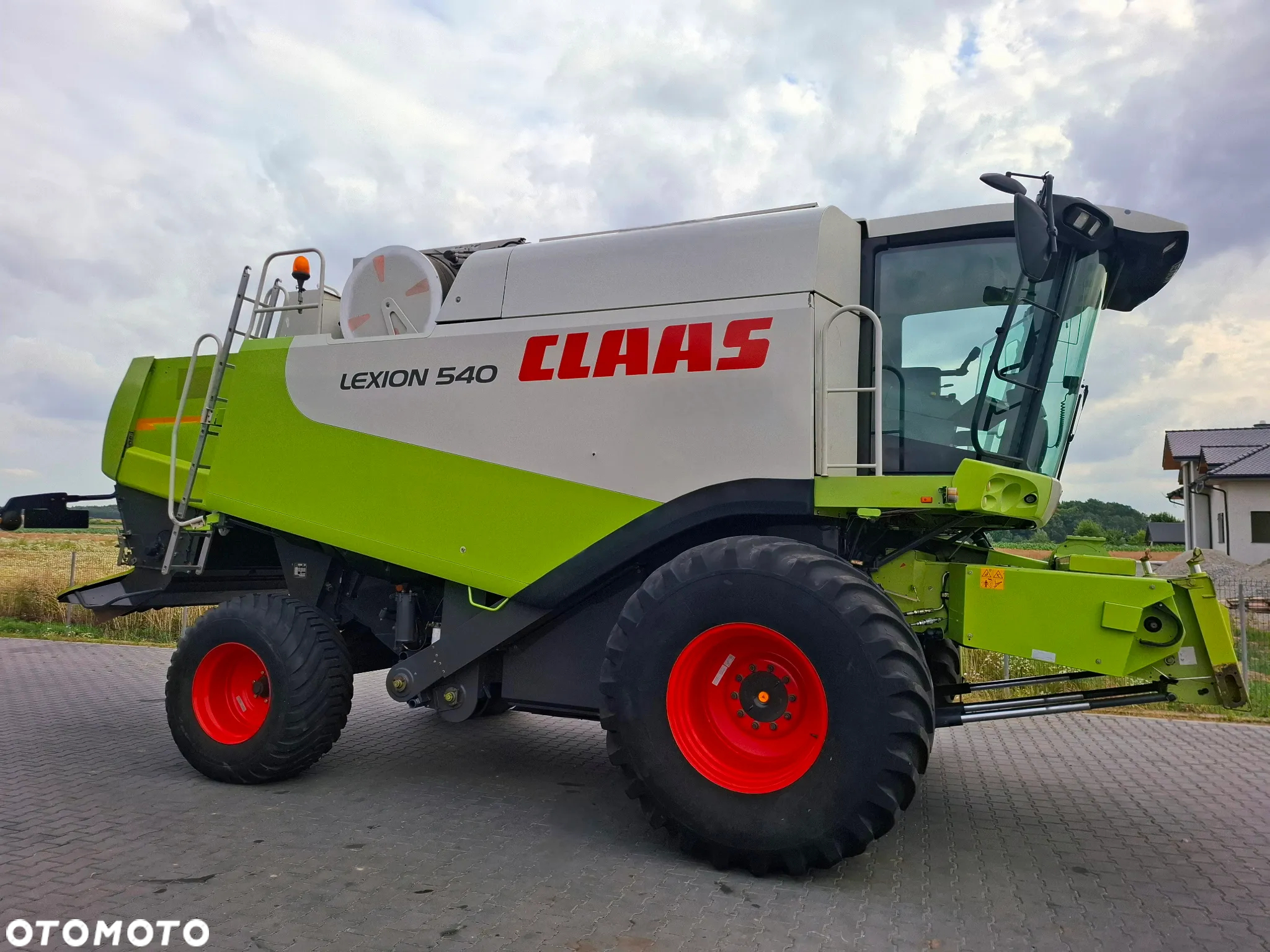 Claas Lexion 540 heder 6.6 m, Nie Malowany, Stan Bardzo Dobry - 3