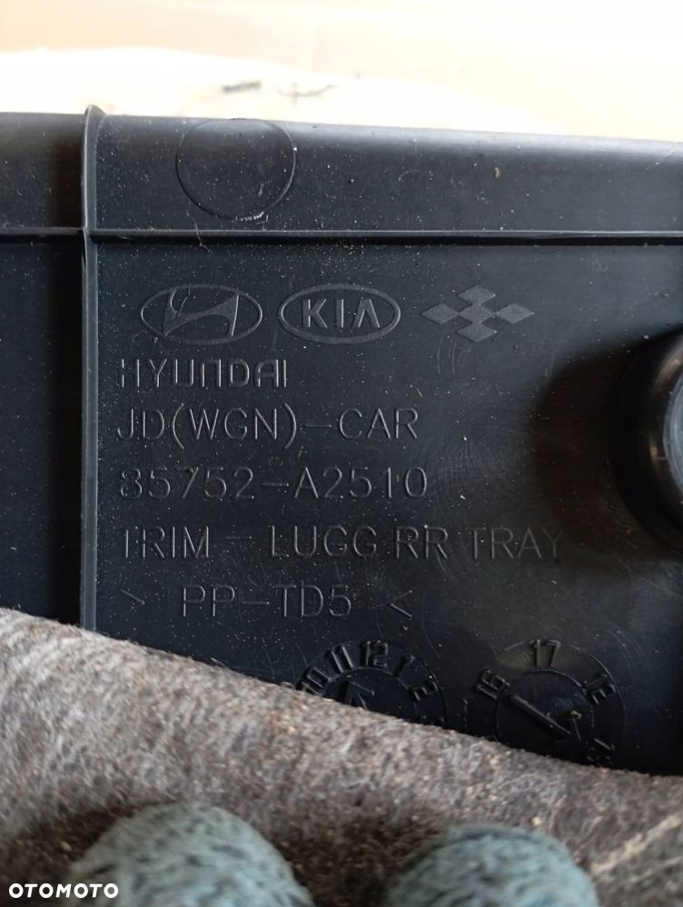 KIA CEED II 2 KOMBI PÓŁKA SCHOWEK BAGAŻNIKA 85752-A2510 - 5