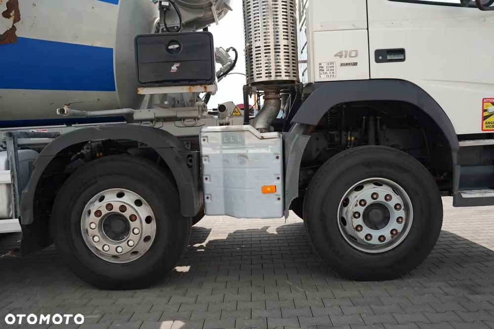 Volvo FMX 410 / 8x4 / GRUSZKA / BETONOMIESZARKA / LIEBHERR / 9 M3 / I-SHIFT/ ALUFELGI / EURO 6 - 22