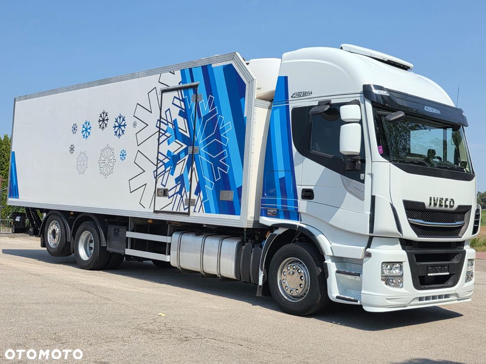 Iveco HI-WAY 460 / CHŁODNIA / WINDA / 6×2 /  21 EUROPALET / DRUKARKA / KLIMA POSTOJOWA / SYPIALKA / 3 OSIE / OŚ PODNOSZONA ORAZ SKRĘTNA  / AUTOMAT / E6 / SPROWADZONY/ - 1