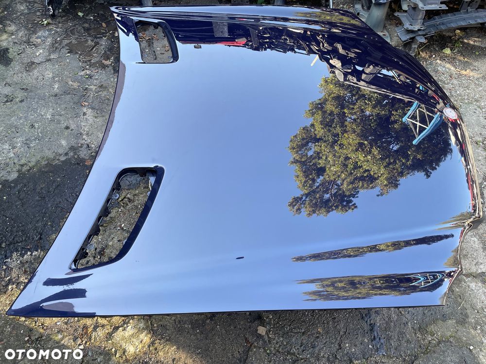 POKRYWA SILNIKA MASKA PRZÓD MERCEDES-BENZ SL W230 A230 R230 GRANATOWY METALIK - 5