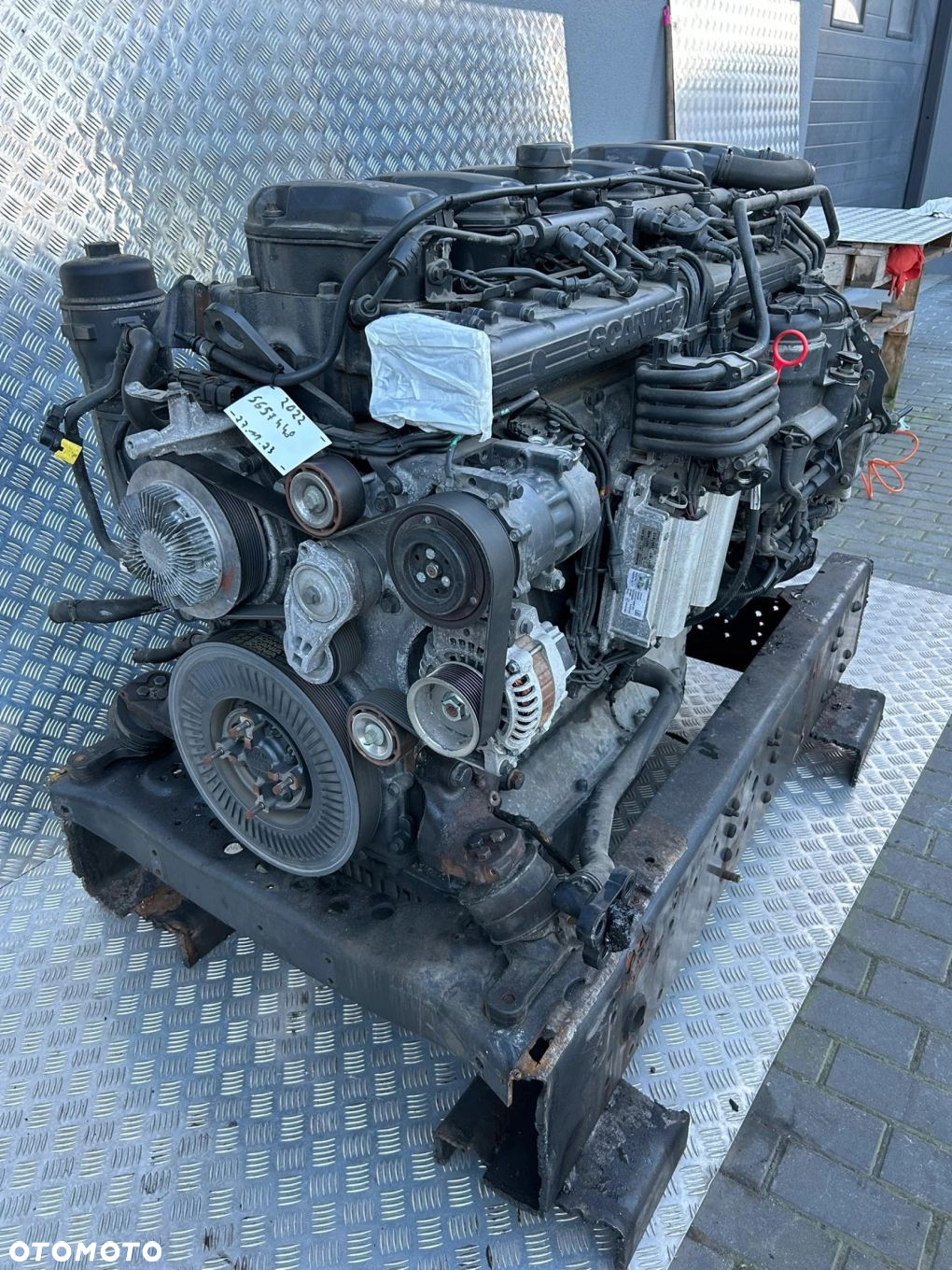SILNIK SCANIA NTG EURO 6 DC13164 R450 2022 R - 7