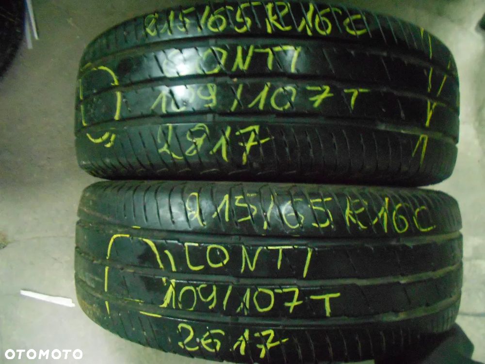 OPONY 215/65r16C CONTINENTAL VANCO 2 DOT 2817 8.8MM - 1