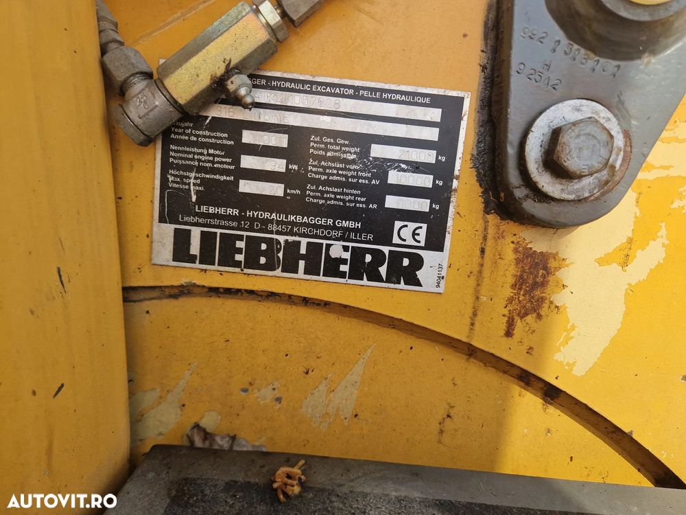 Liebherr 316 - 8