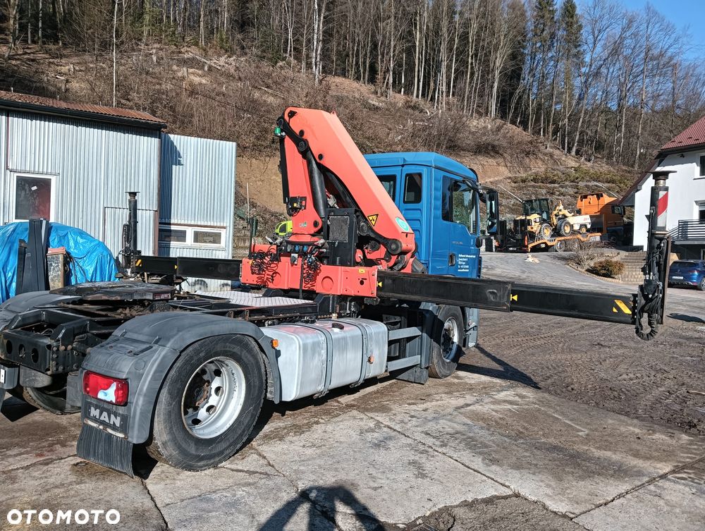 MAN TGS 18.400 + Palfinger PK 22002 | Żuraw 22tm | Pilot | 417tys km | Euro 5 | HDS | ciągnik siodłowy dźwig podnośnik - 16