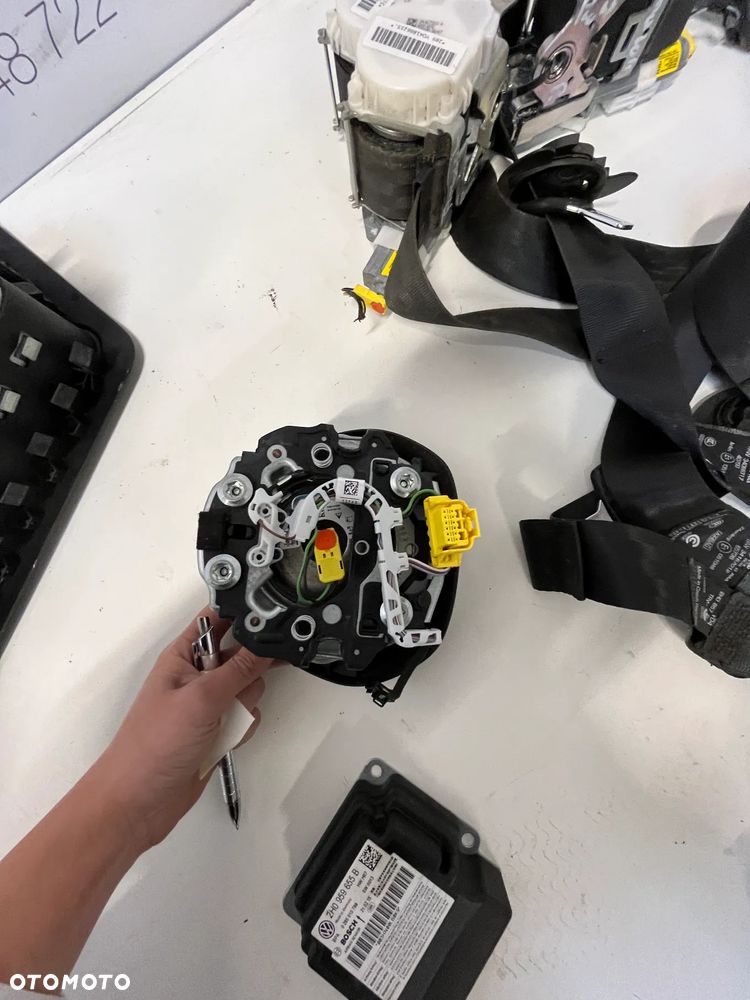 VW AMAROK PODUSZKI POWIETRZNE PASY SENSOR AIR BAG 2H0880201L,2H0959655B,2H7857807A,2H0857811,2H0857806 - 7