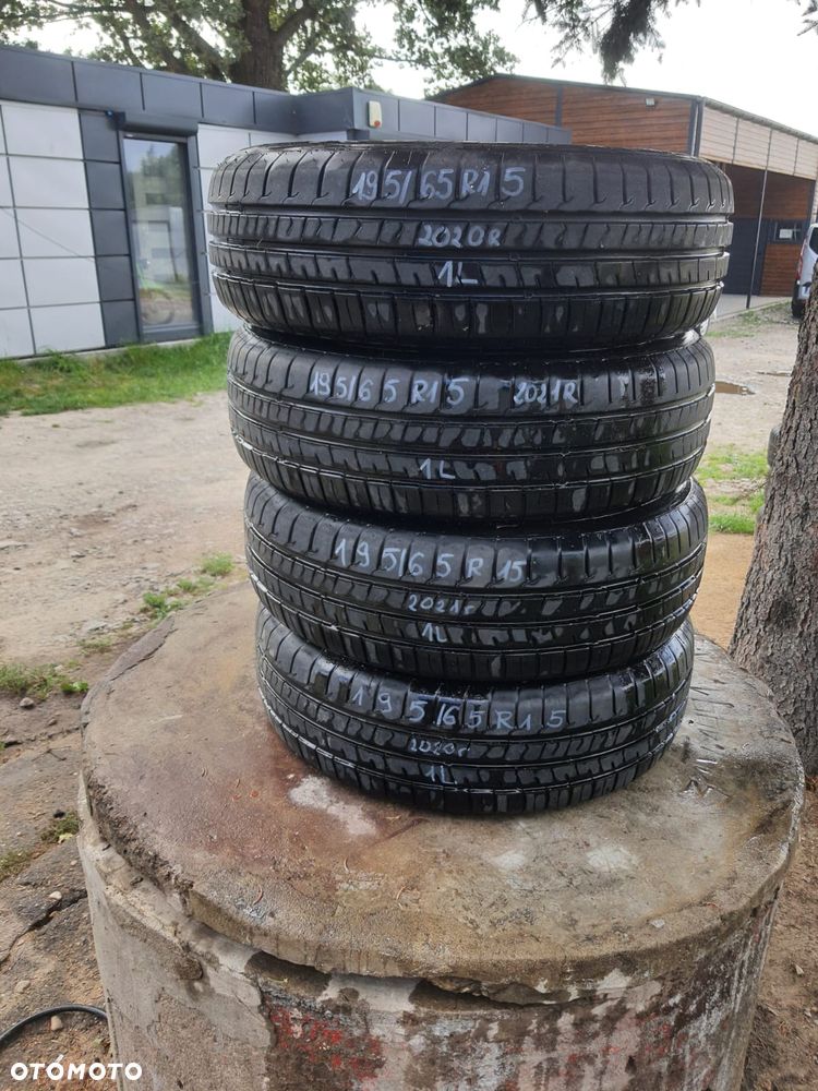 4 szt Opony Letnie 195/65 r15 Firemax FM601 2020r 2021r Montaż Wysyłka 1L - 1