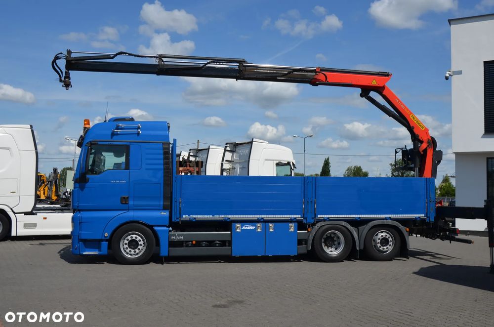 MAN TGX 26.500 6x2 HDS ZETKA PALFINGER KLIMA P. OŚ POD. I SKRĘTNA FULL AIR SKÓRY NAVI DE 5659 - 2