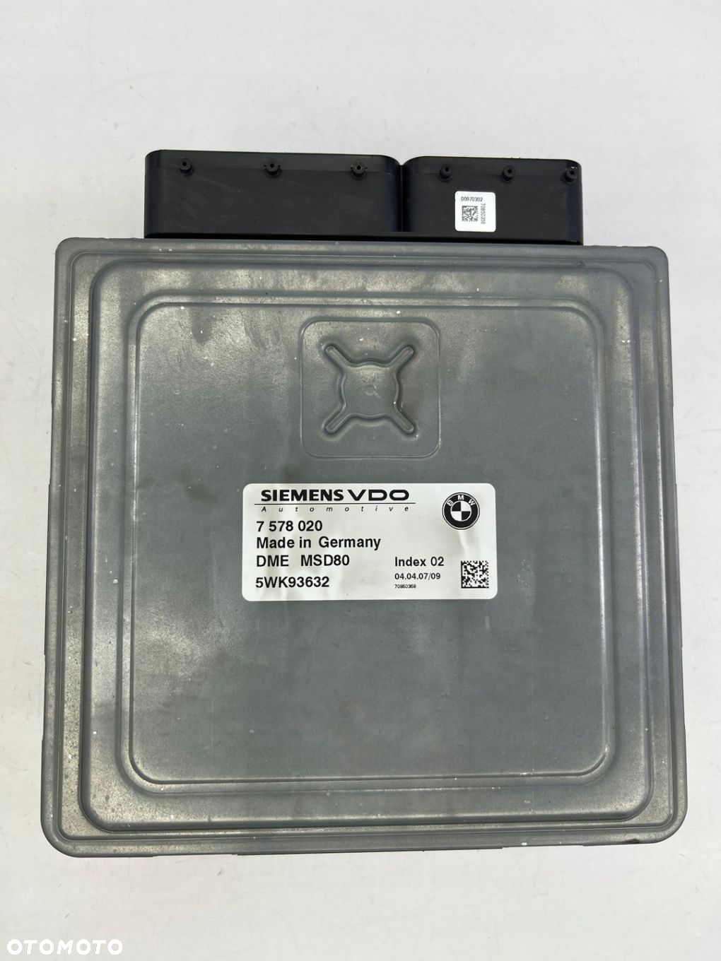 MODUL KOMPUTER STEROWNIK SILNIKA BMW E60 E61 7578020 - 2