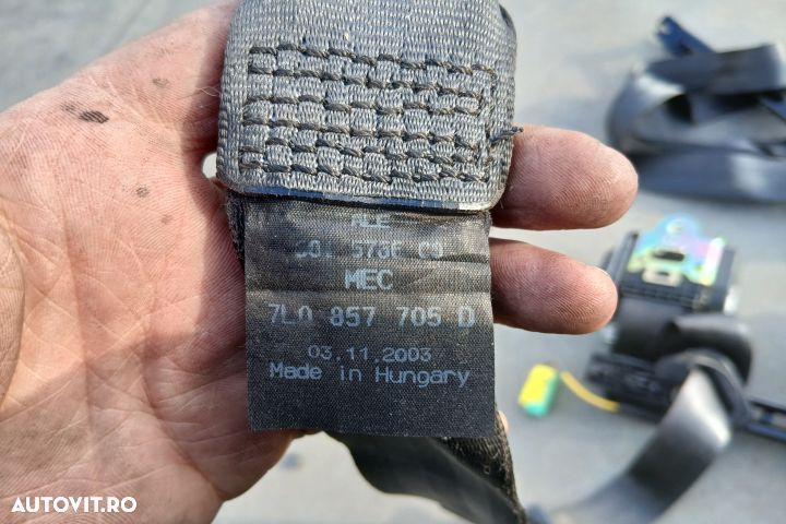 Kit airbag cu plansa de bord 7L0857705D 7L0857706D 3D0909601D 7L68802 - 3