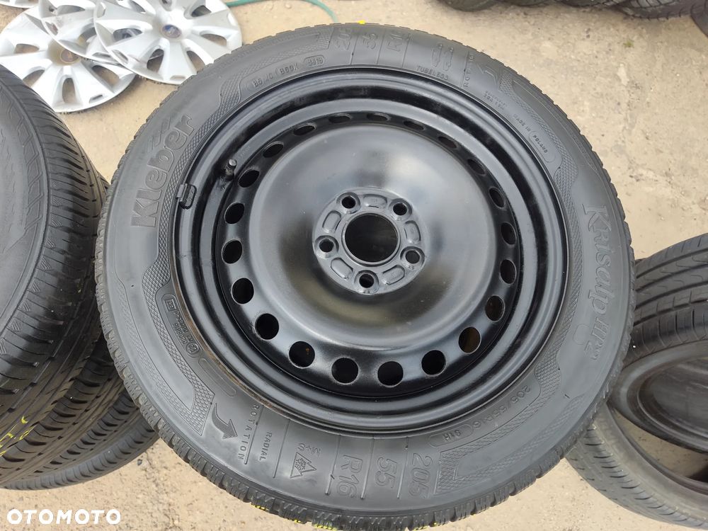 5x108 Felgi Stalowe Stal 16 Koła zimowe zima FORD MONDEO MK3 MK4 FOCUS CMAX TOURNEO TRANSIT CONNECT VOLVO C30 V40 S40 V50 6,5mm Legnica ALU-RAD 205/55 - 3