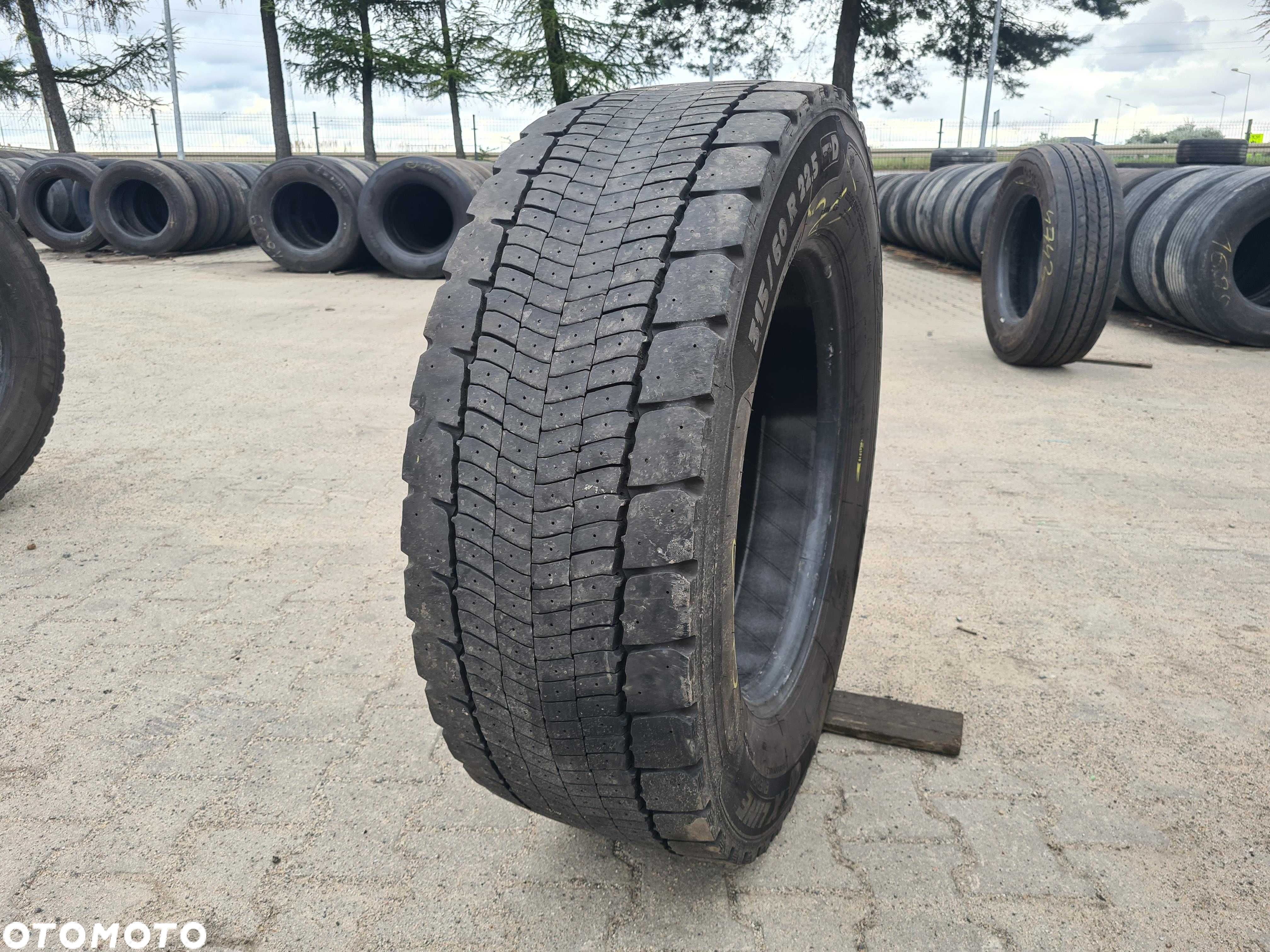 315/60R22.5 Opona  MICHELIN X LINE ENERGY D  8-10mm Napęd XLINE - 1