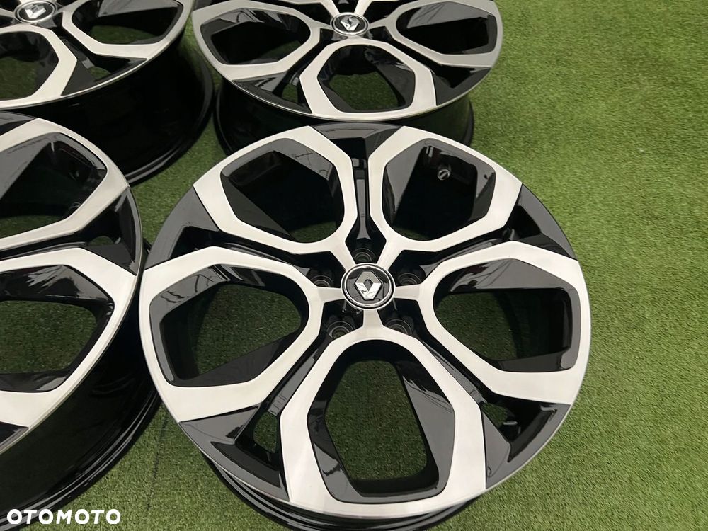KOMPLET FELG FELGI ALU RENAULT CAPTUR 2 II MEGANE 18 5X114,3 ORYGINALNE - 8