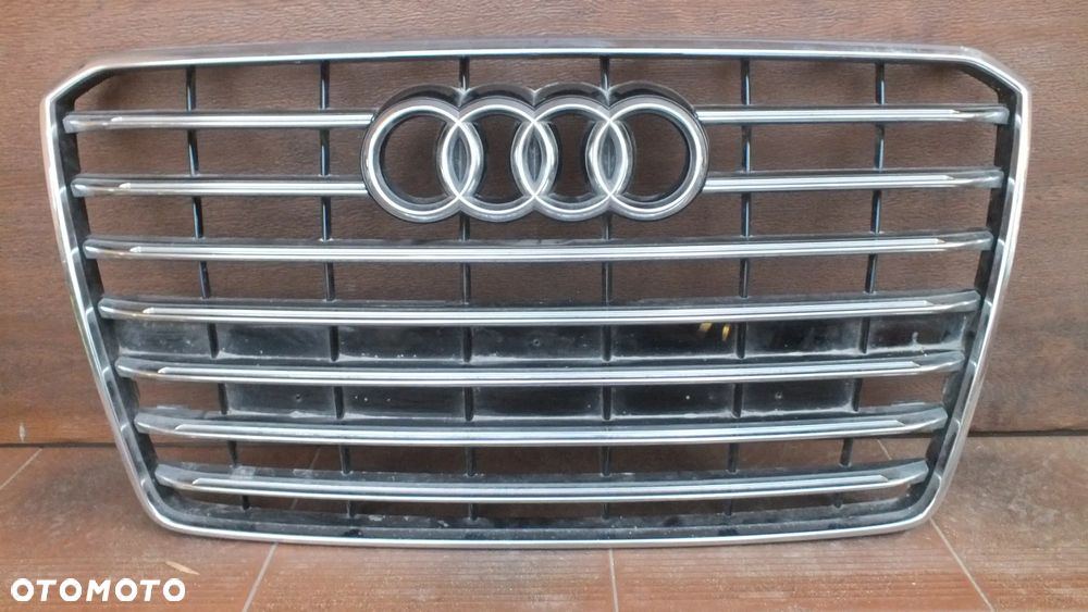 Atrapa zderzaka gril Audi A8 D4 lift - 2