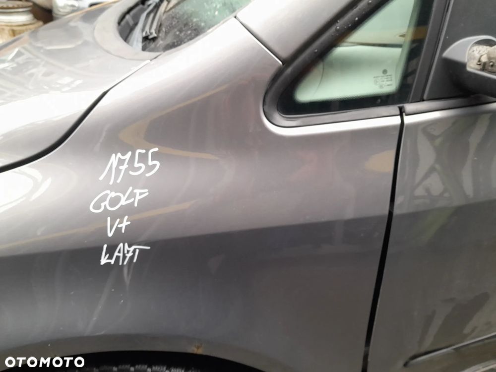 VW GOLF V+ PLUS BŁOTNIK LEWY PRZEDNI LEWY PRZÓD KOLOR: LA7T - 3