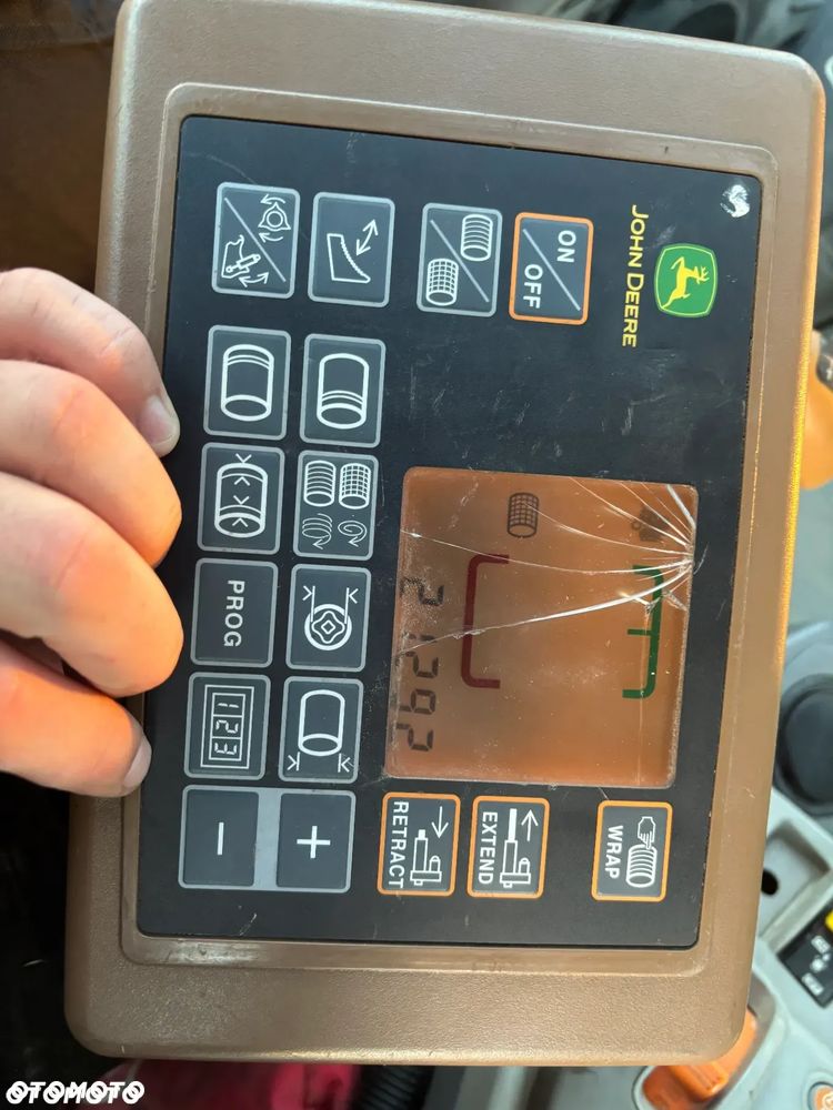 John Deere 864P 2012 | Prasa Zwijająca Premium | Siatka + Sznurek | Noże - 15