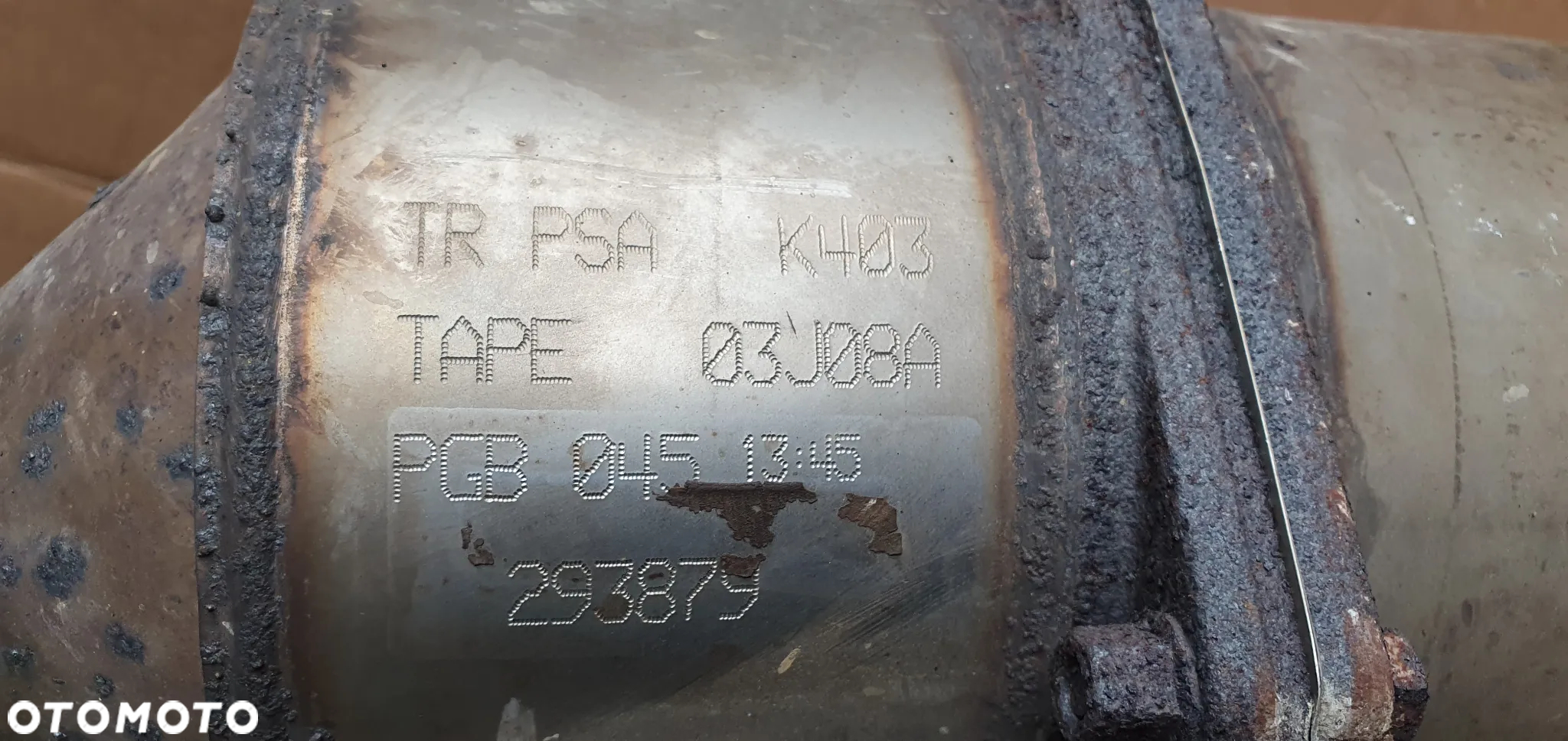 Filtr cząstek stałych DPF katalizator Citroen C5 III 2.0 HDI K403 03J08A - 6