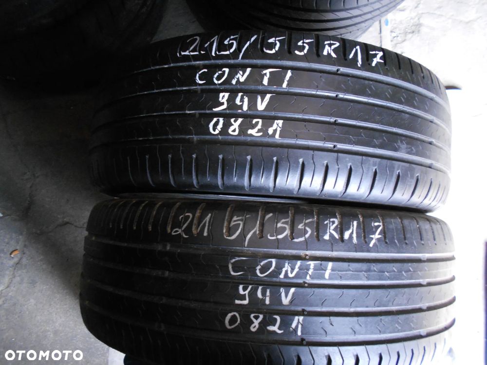 OPONY 215/55R17 CONTINENTAL CONTI ECO CONTACT 5 DOT 0821 7MM - 1