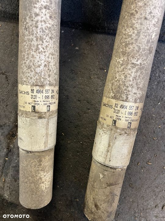 Amortyzatory przednie komplet McPherson Bmw e39 Sachs suche oryginalne - 3