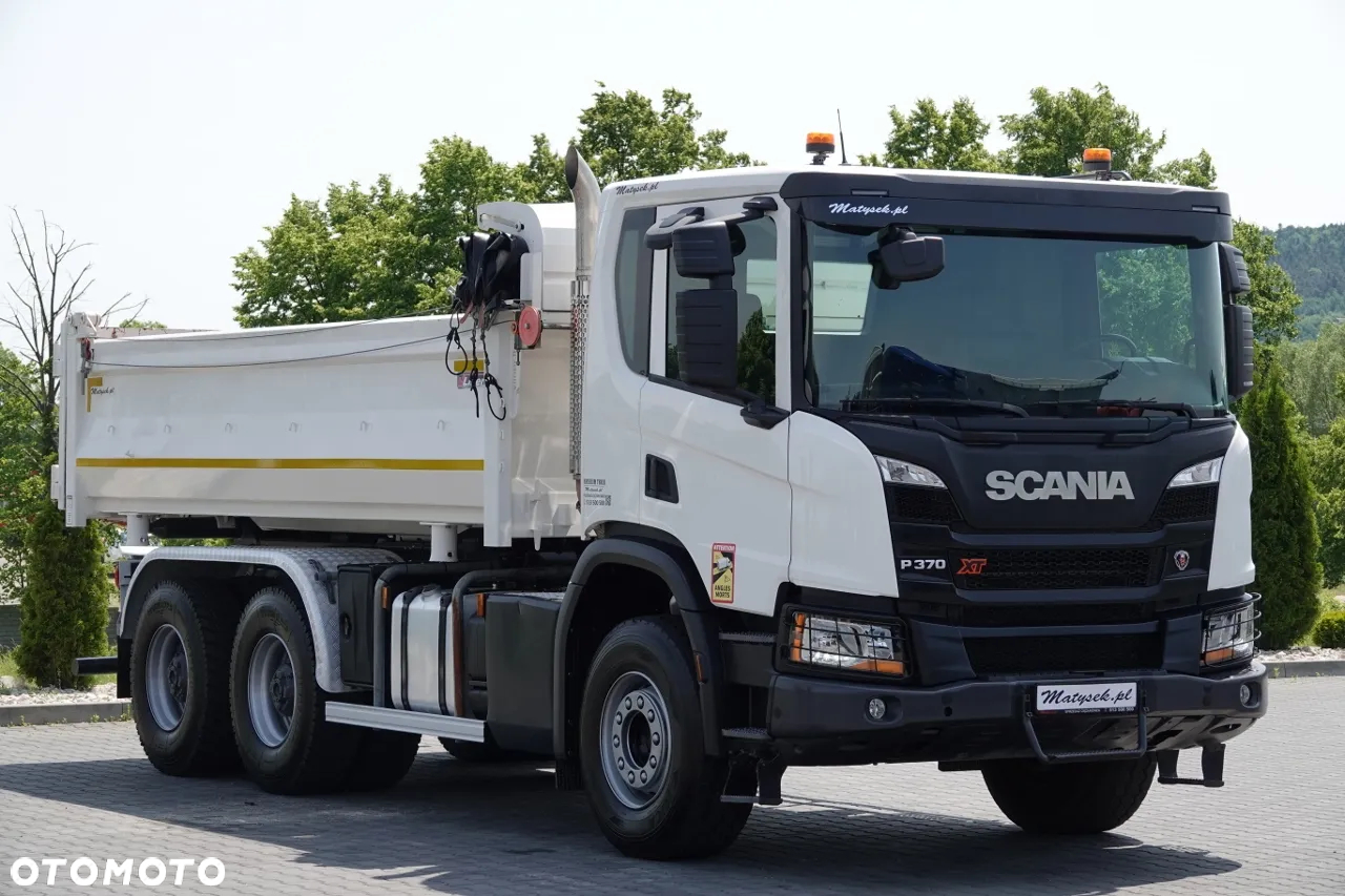 Scania P 370 XT / 6x4 / WYWROTKA / HYDROBURTA / BORDMATIC / 2021 ROK - 14