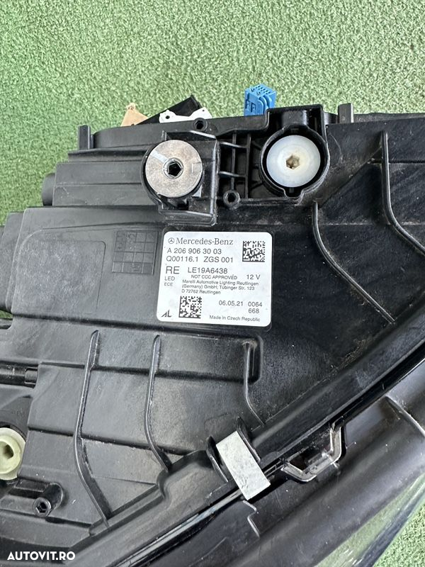 Far stanga dreapta Mercedes C class W206 digital light - 11