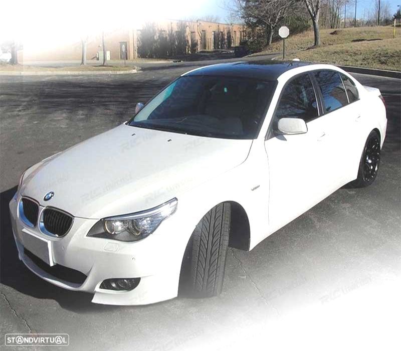 KIT CARROÇARIA COMPLETO BMW E60 03-07 LOOK M5 PDC SRA - 4